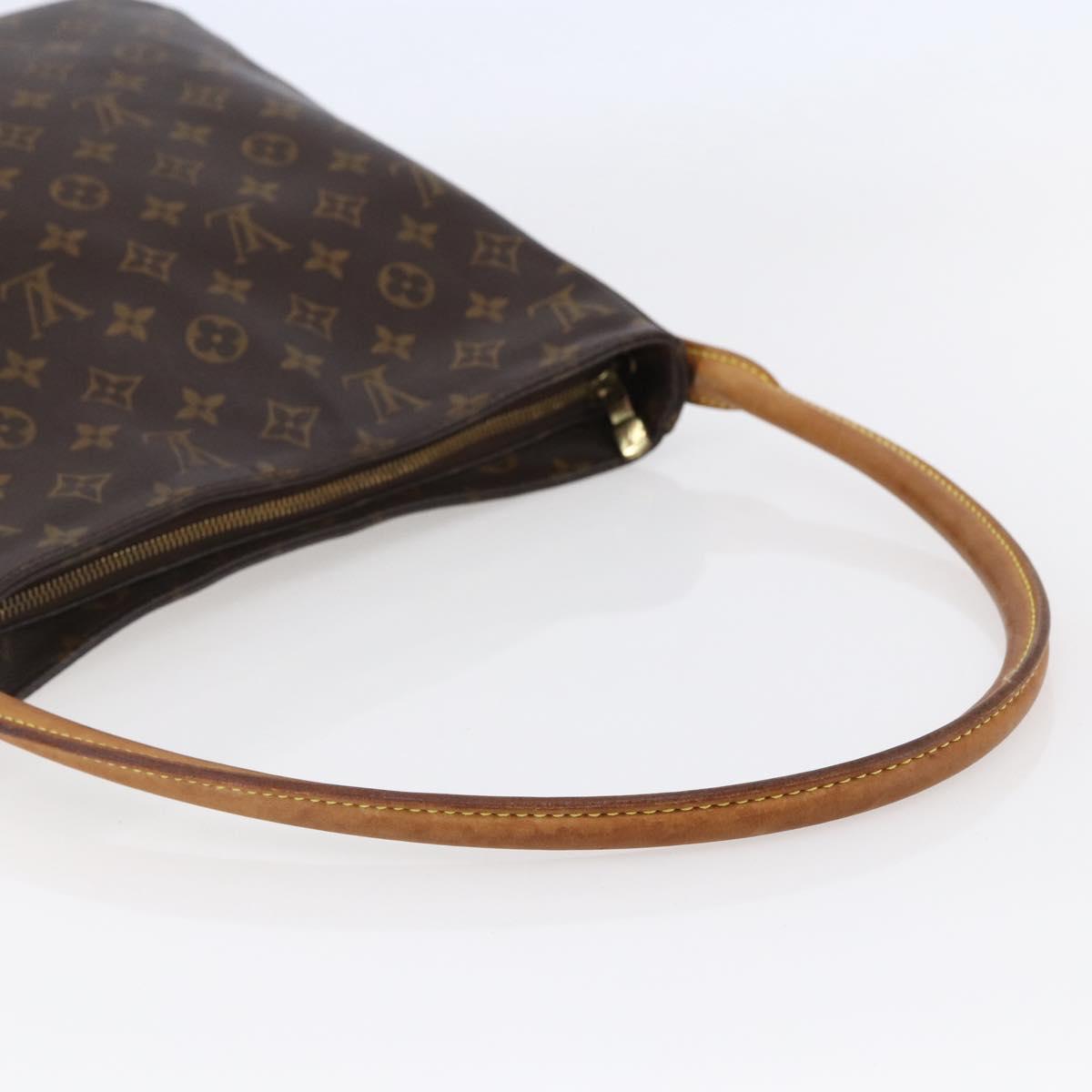 LOUIS VUITTON Monogram Looping GM Shoulder Bag M51145 LV Auth 147244
