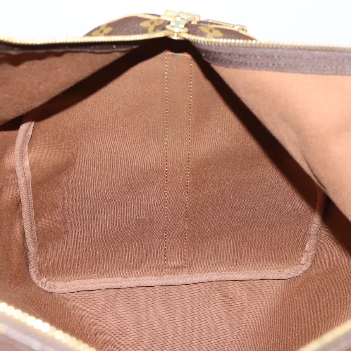 LOUIS VUITTON Monogram Keepall Bandouliere 60 Boston Bag M41412 LV Auth 147250