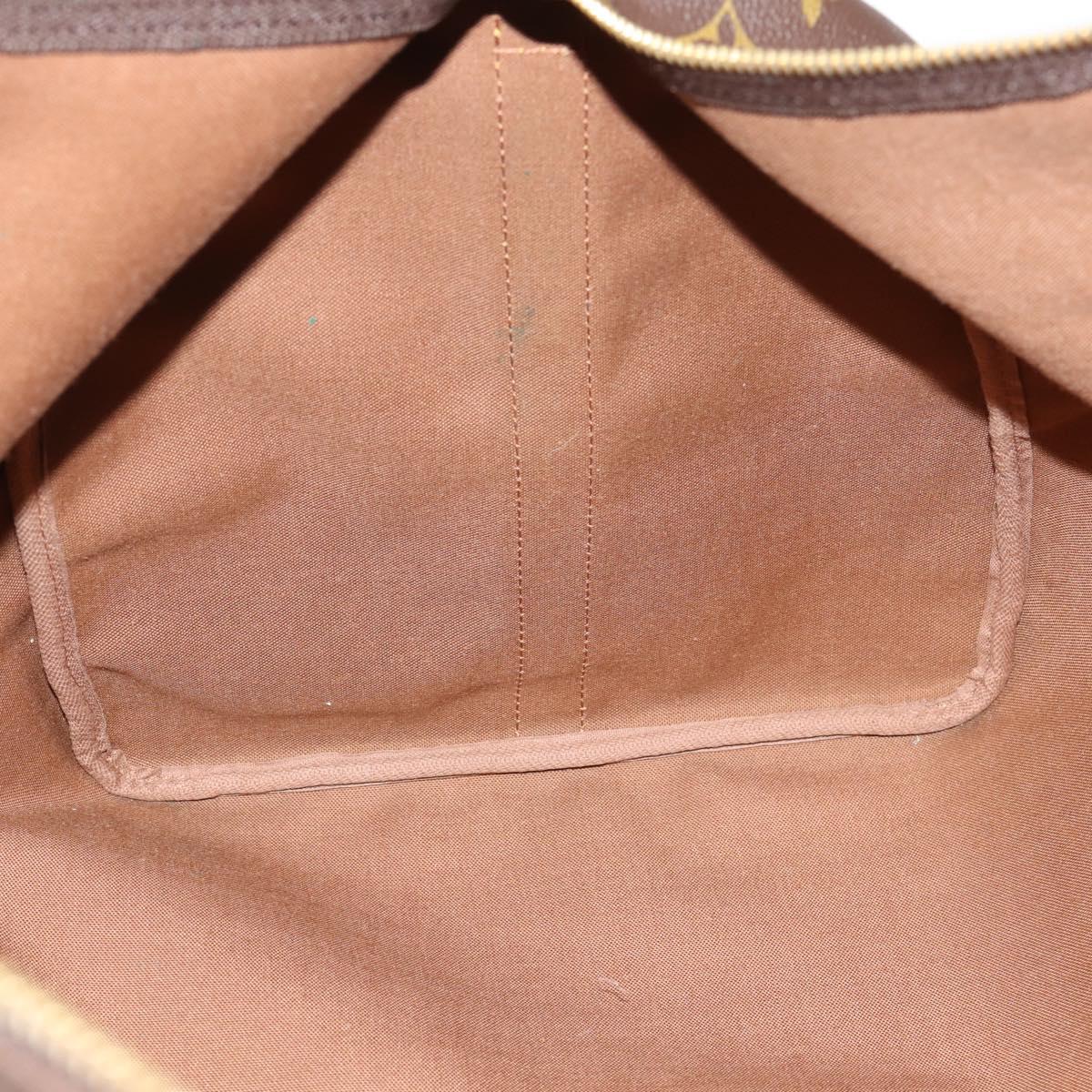 LOUIS VUITTON Monogram Keepall Bandouliere 60 Boston Bag M41412 LV Auth 147250