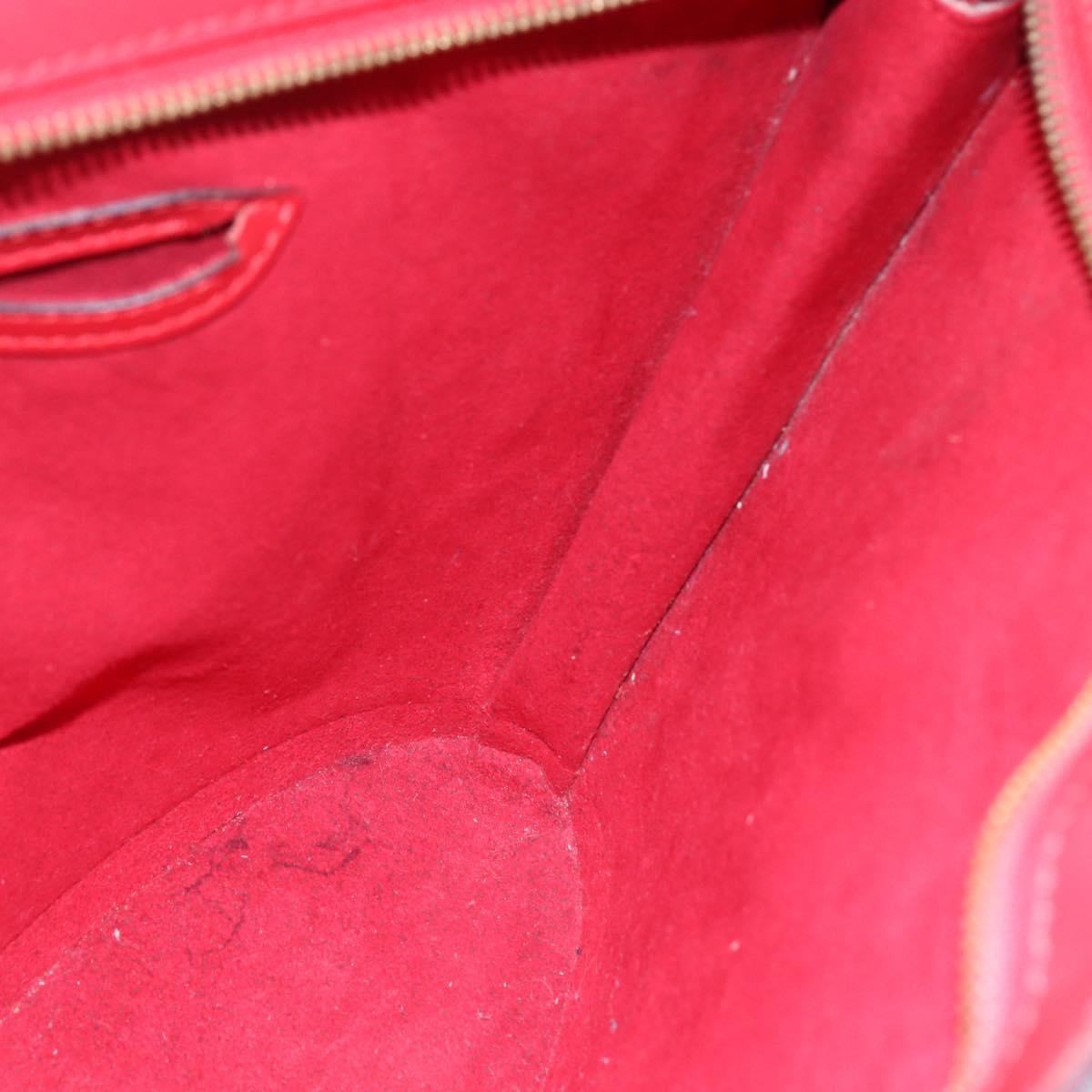 LOUIS VUITTON Epi Saint Jacques Shoulder Bag Red M52277 LV Auth 147252