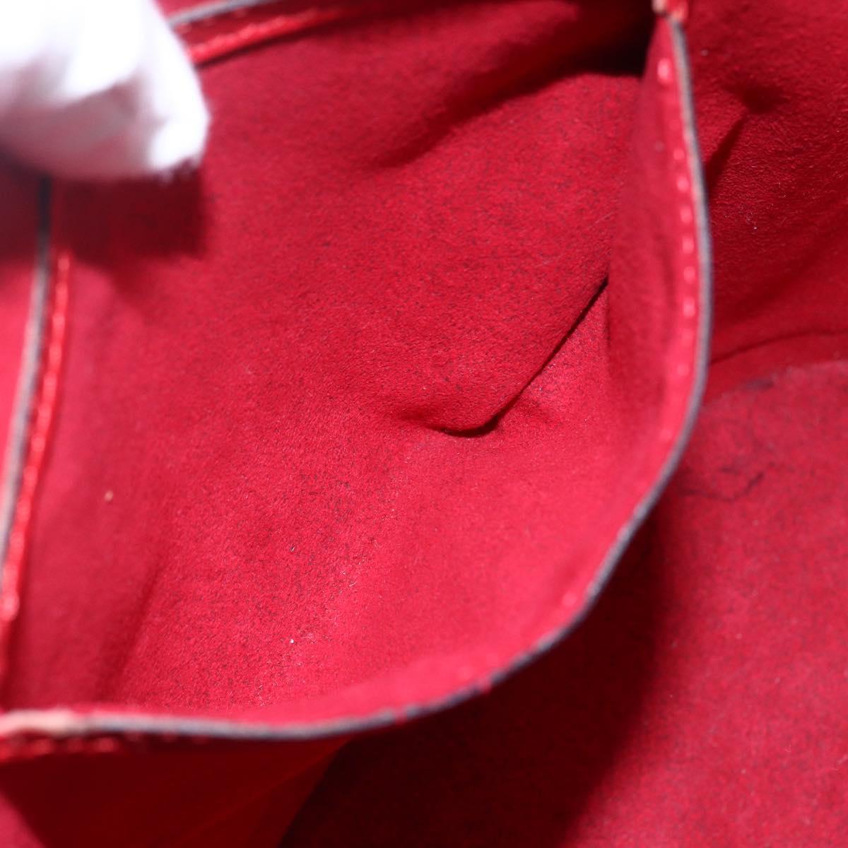 LOUIS VUITTON Epi Saint Jacques Shoulder Bag Red M52277 LV Auth 147252