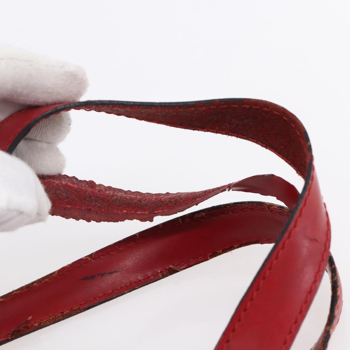 LOUIS VUITTON Epi Saint Jacques Shoulder Bag Red M52277 LV Auth 147252