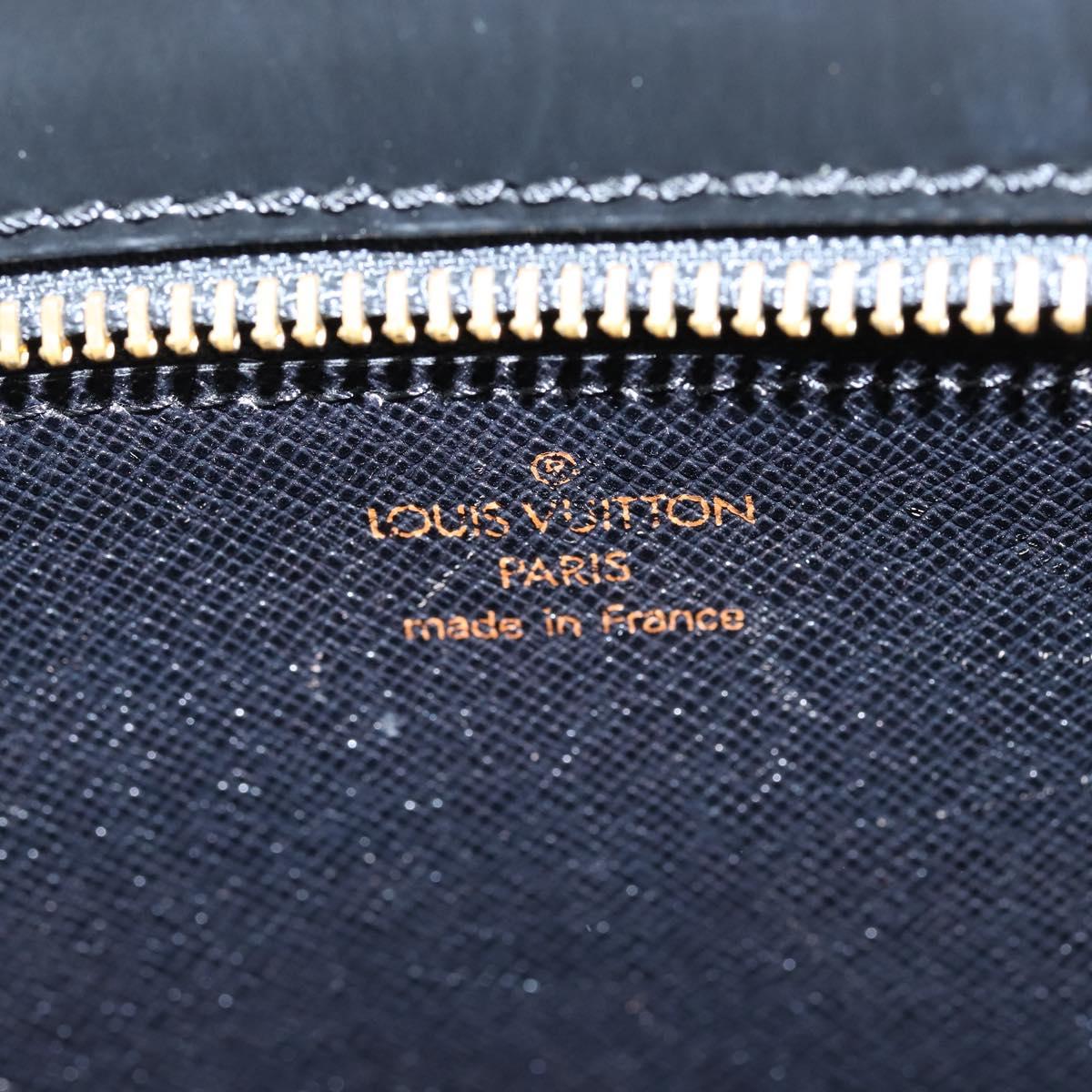 LOUIS VUITTON Epi Angian Shoulder Bag 2way Black M52112 LV Auth 147253