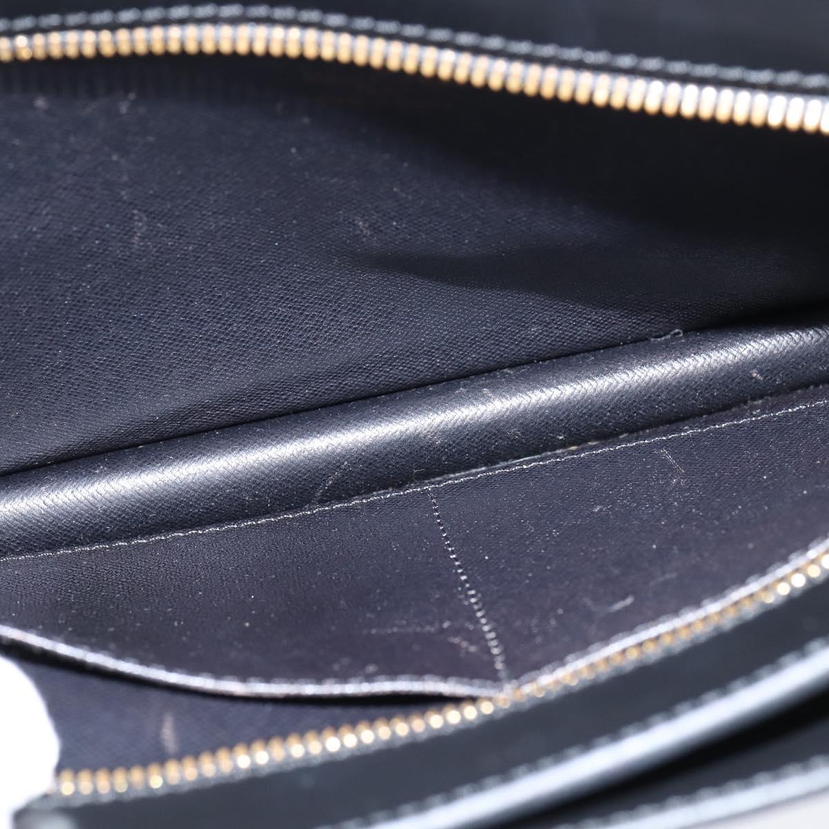 LOUIS VUITTON Epi Angian Shoulder Bag 2way Black M52112 LV Auth 147253