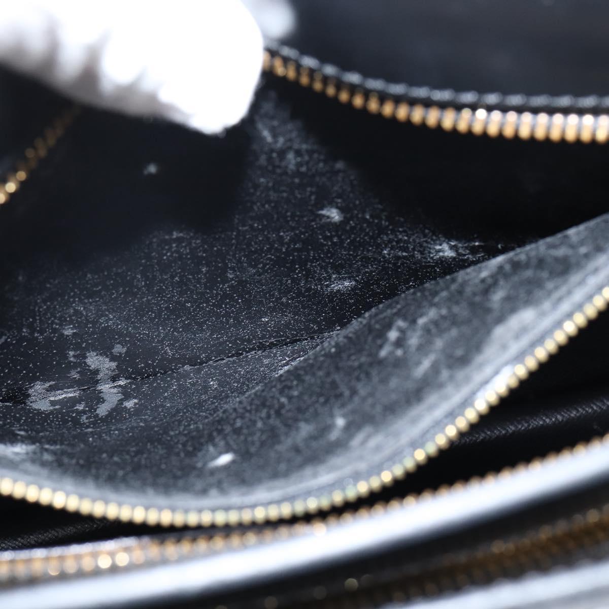 LOUIS VUITTON Epi Angian Shoulder Bag 2way Black M52112 LV Auth 147253