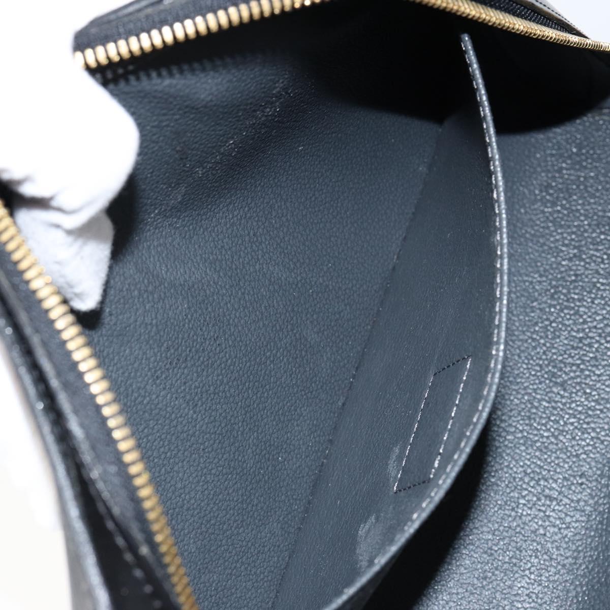 LOUIS VUITTON Epi Dauphine GM Cosmetic Pouch Black M48432 LV Auth 147254