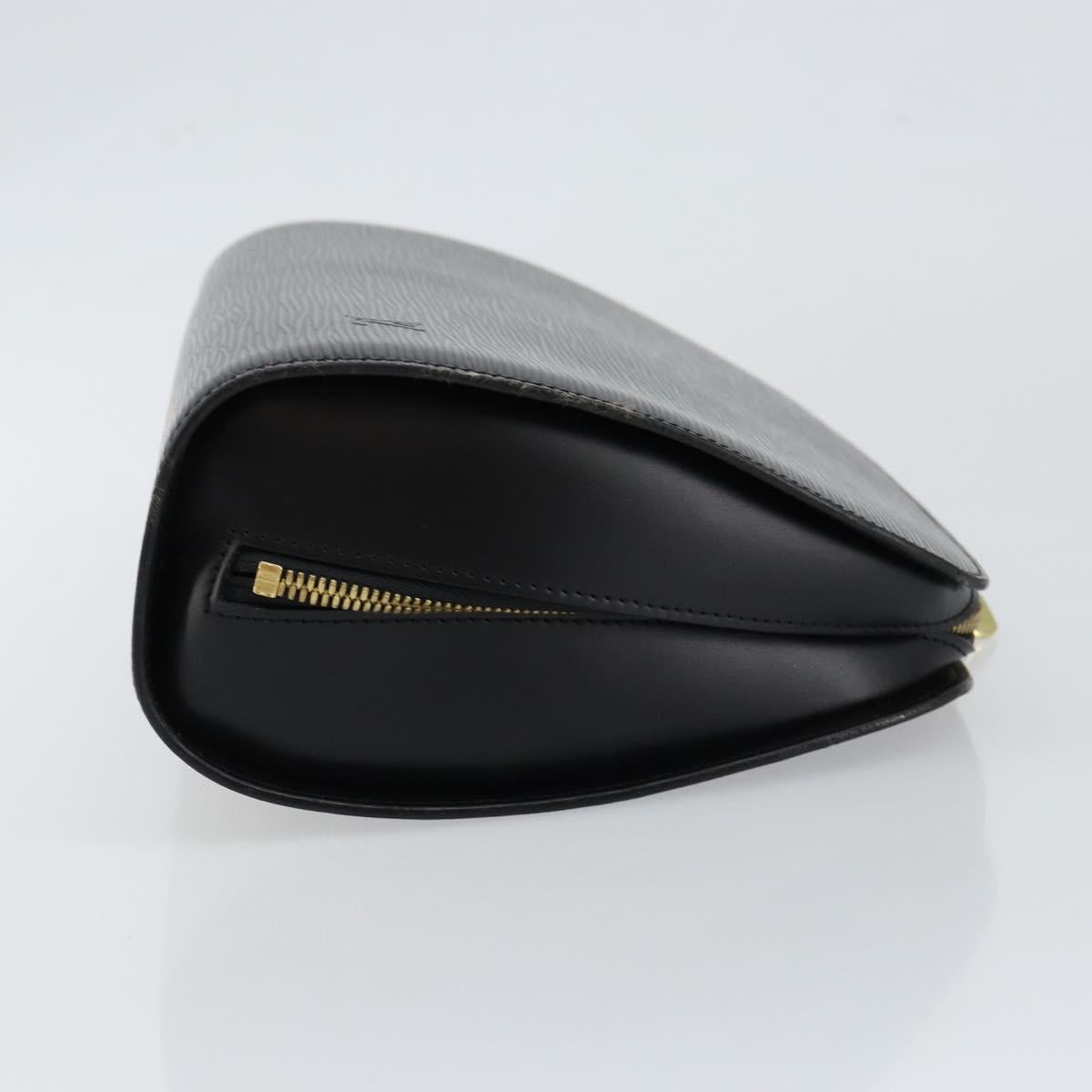 LOUIS VUITTON Epi Dauphine GM Cosmetic Pouch Black M48432 LV Auth 147254