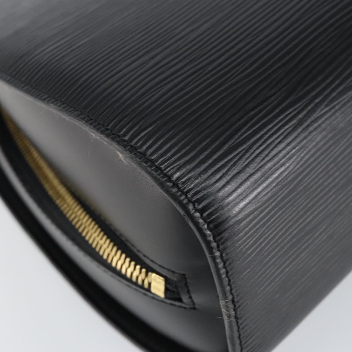 LOUIS VUITTON Epi Dauphine GM Cosmetic Pouch Black M48432 LV Auth 147254