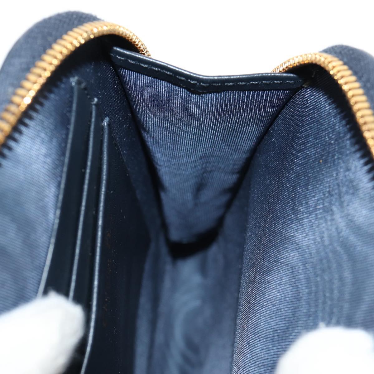 Christian Dior Trotter Canvas Dior 30 Montaigne Chain Pouch Navy Auth 147260A