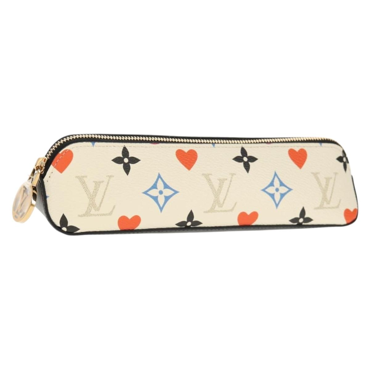LOUIS VUITTON Monogram Game On Trousse Elizabeth Pen Case GI0585 LV Auth 147261SAM