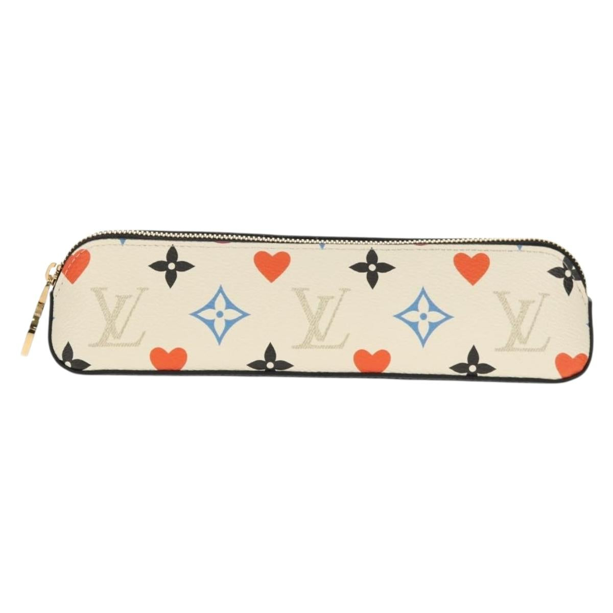 LOUIS VUITTON Monogram Game On Trousse Elizabeth Pen Case GI0585 LV Auth 147261M