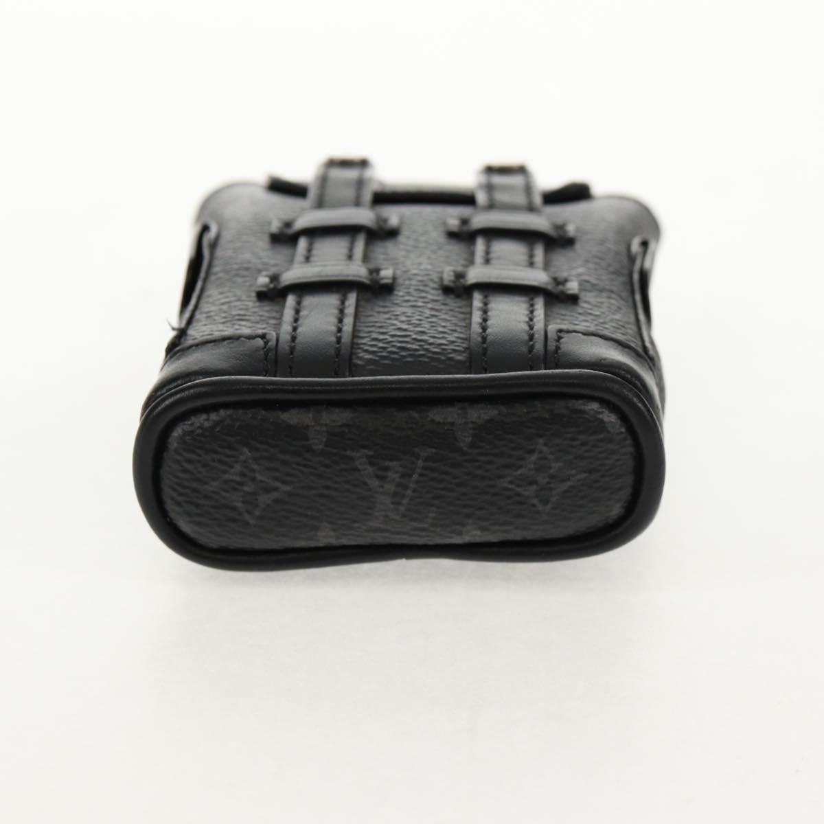 LOUIS VUITTON Monogram Eclipse Bijoux Sac Mini Christopher M77166 Auth 147262M