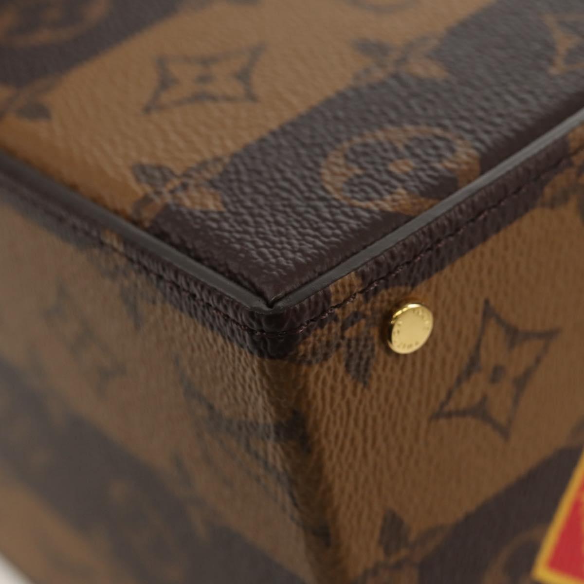 LOUIS VUITTON Monogram Stripe LVxNIGO Monogram Box Trunk LV Auth 147268SM