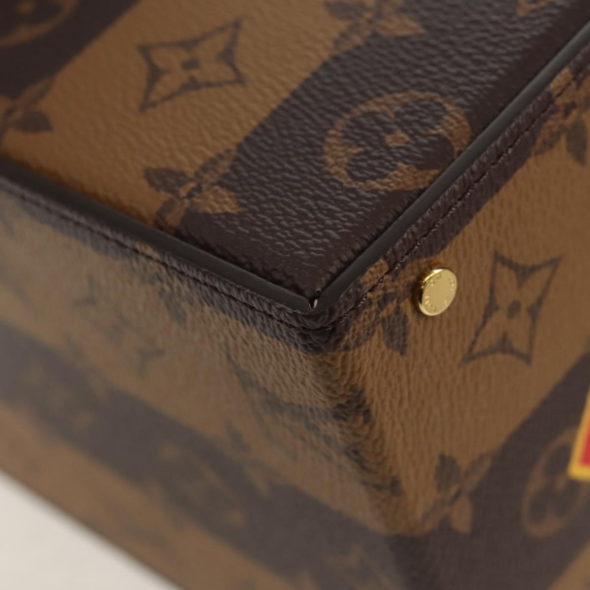 LOUIS VUITTON Monogram Stripe LVxNIGO Monogram Box Trunk LV Auth 147268SM