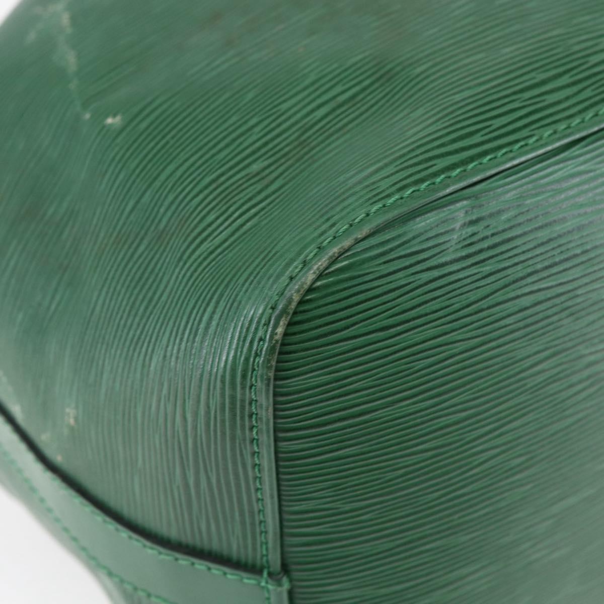 LOUIS VUITTON Epi Petit Noe Shoulder Bag Green M44104 LV Auth 147274