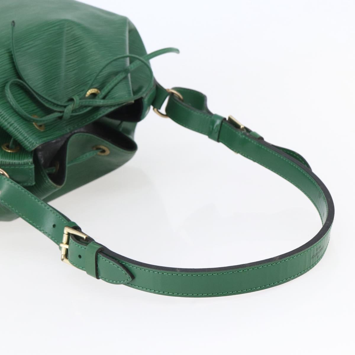 LOUIS VUITTON Epi Petit Noe Shoulder Bag Green M44104 LV Auth 147274