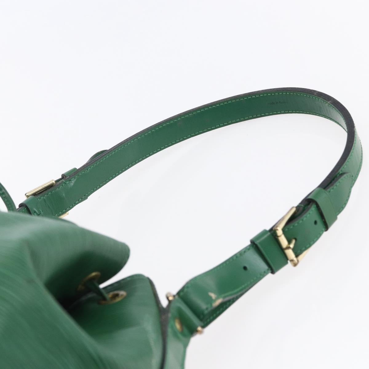 LOUIS VUITTON Epi Petit Noe Shoulder Bag Green M44104 LV Auth 147274