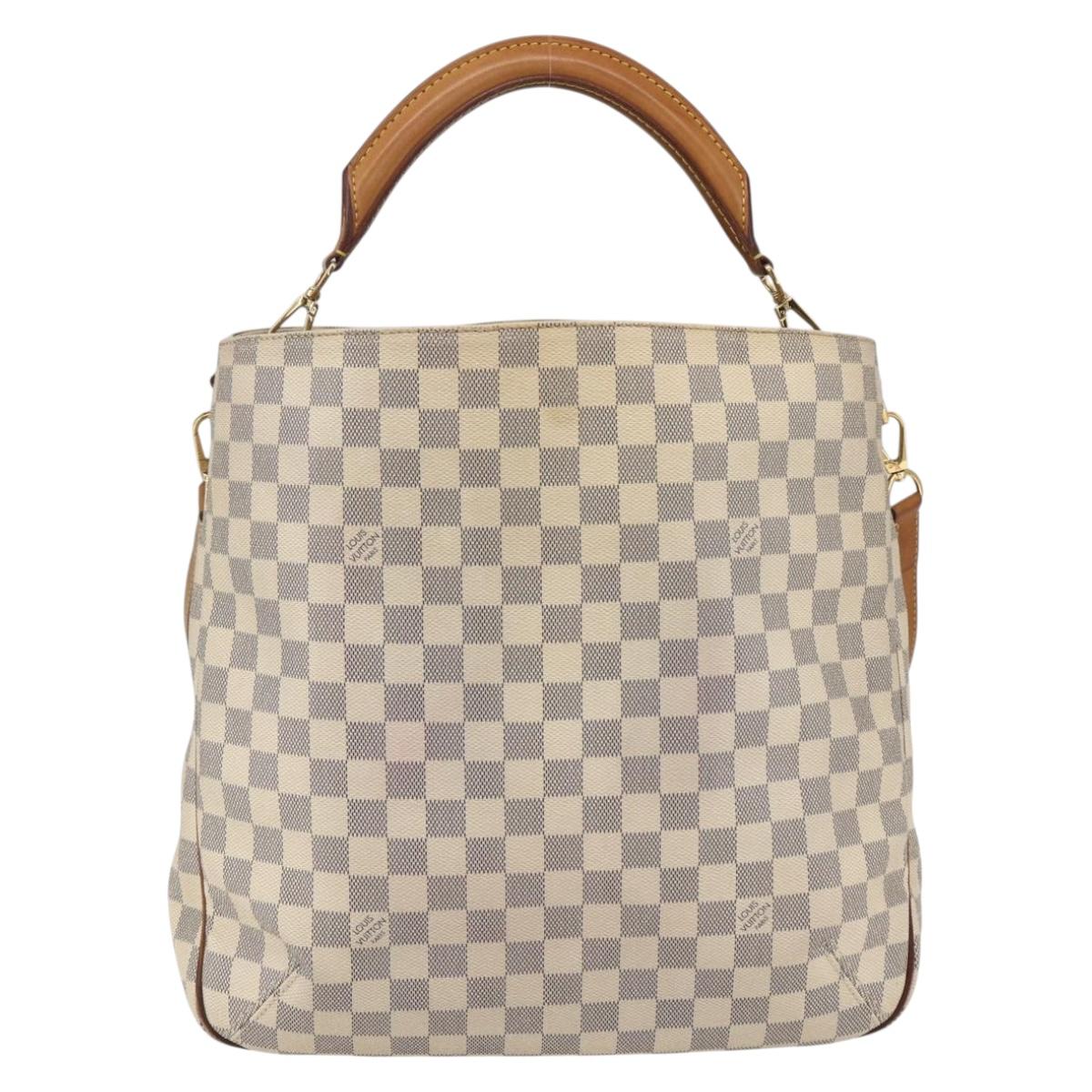 LOUIS VUITTON Damier Azur Sophie Shoulder Bag 2way N41216 LV Auth 147285A