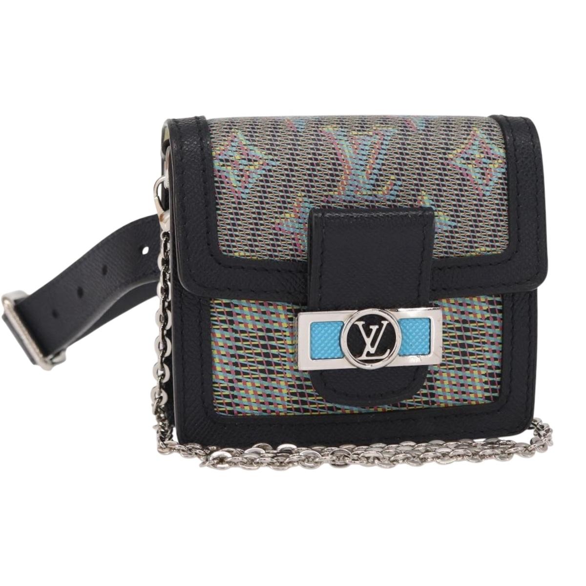 LOUIS VUITTON Monogram LV Pop Daufine MINI Bag Blue M55454 LV Auth 147287SAM