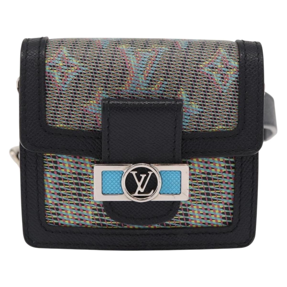 LOUIS VUITTON Monogram LV Pop Daufine MINI Bag Blue M55454 LV Auth 147287SAM