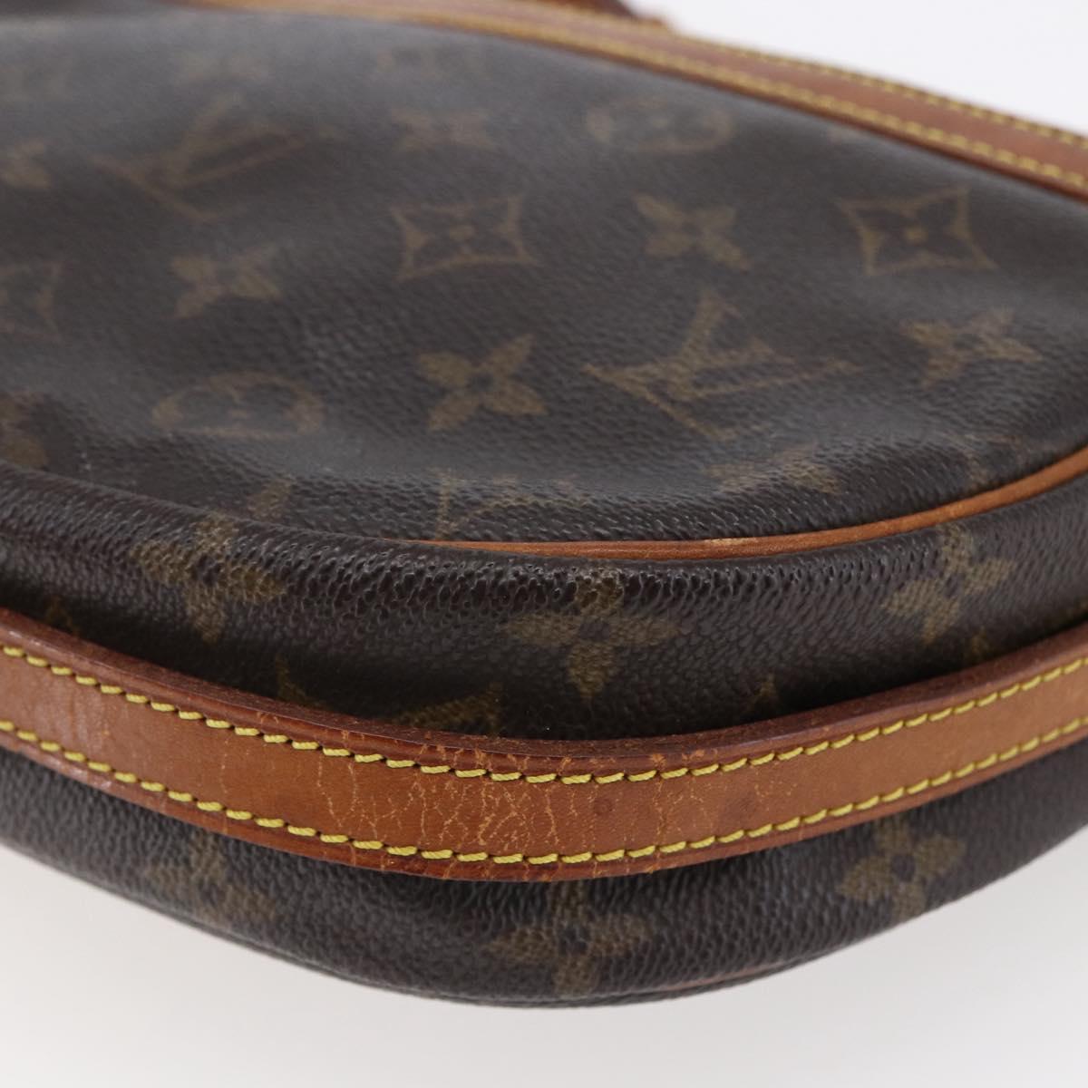 LOUIS VUITTON Monogram Jeune Fille MM Shoulder Bag M51226 LV Auth 147310