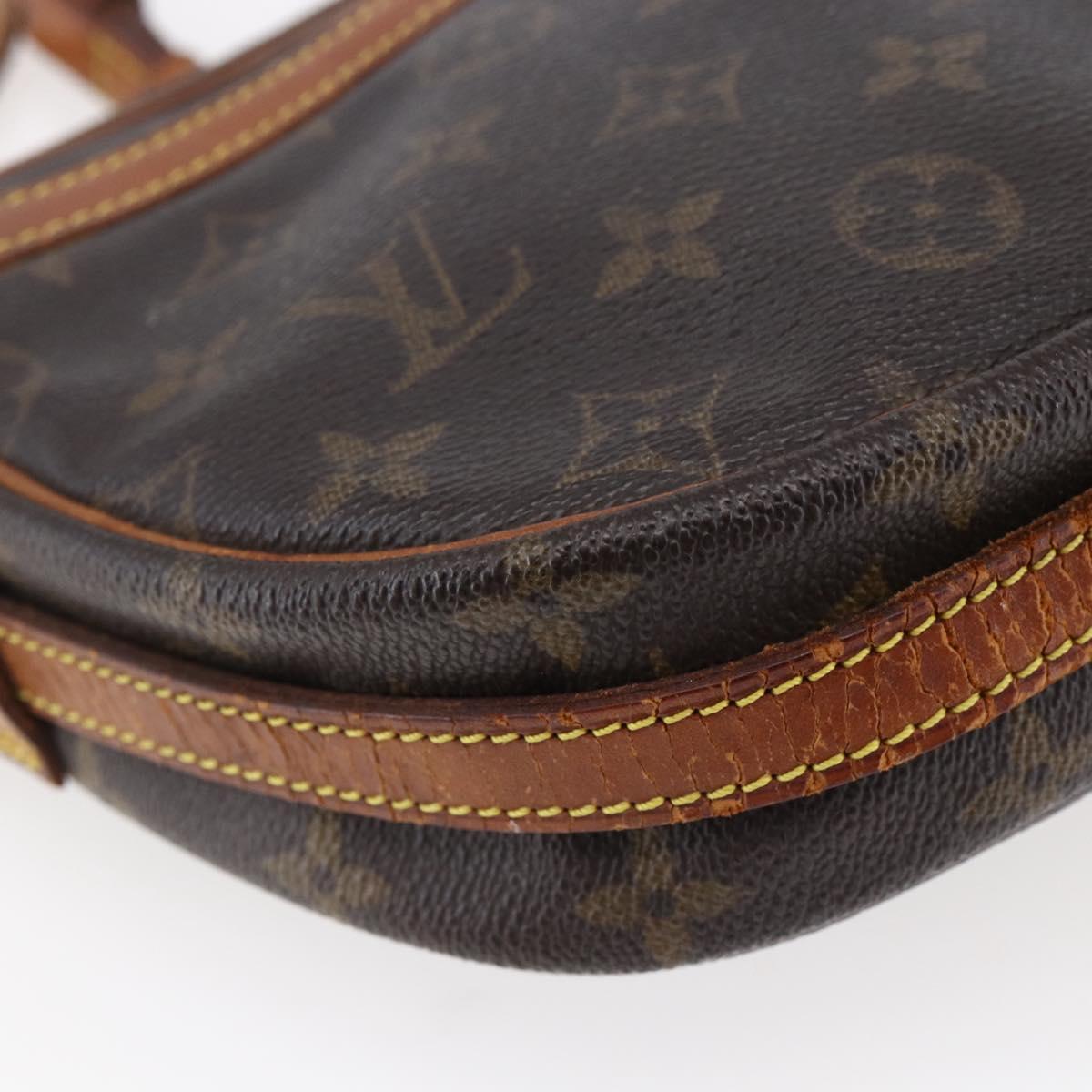 LOUIS VUITTON Monogram Jeune Fille MM Shoulder Bag M51226 LV Auth 147310
