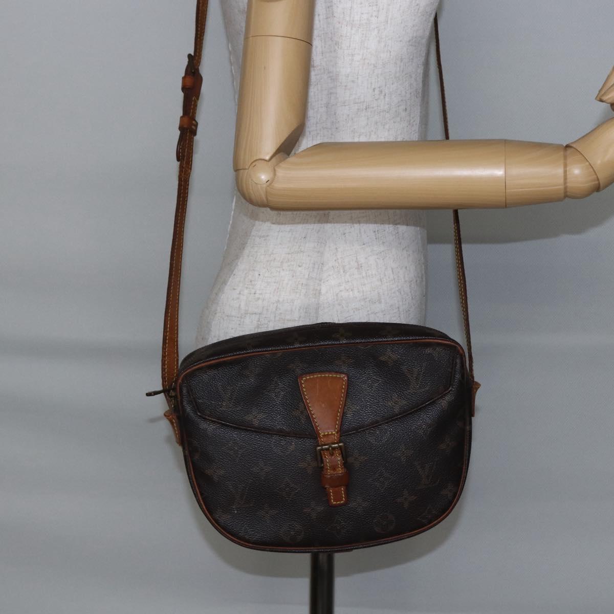 LOUIS VUITTON Monogram Jeune Fille MM Shoulder Bag M51226 LV Auth 147310