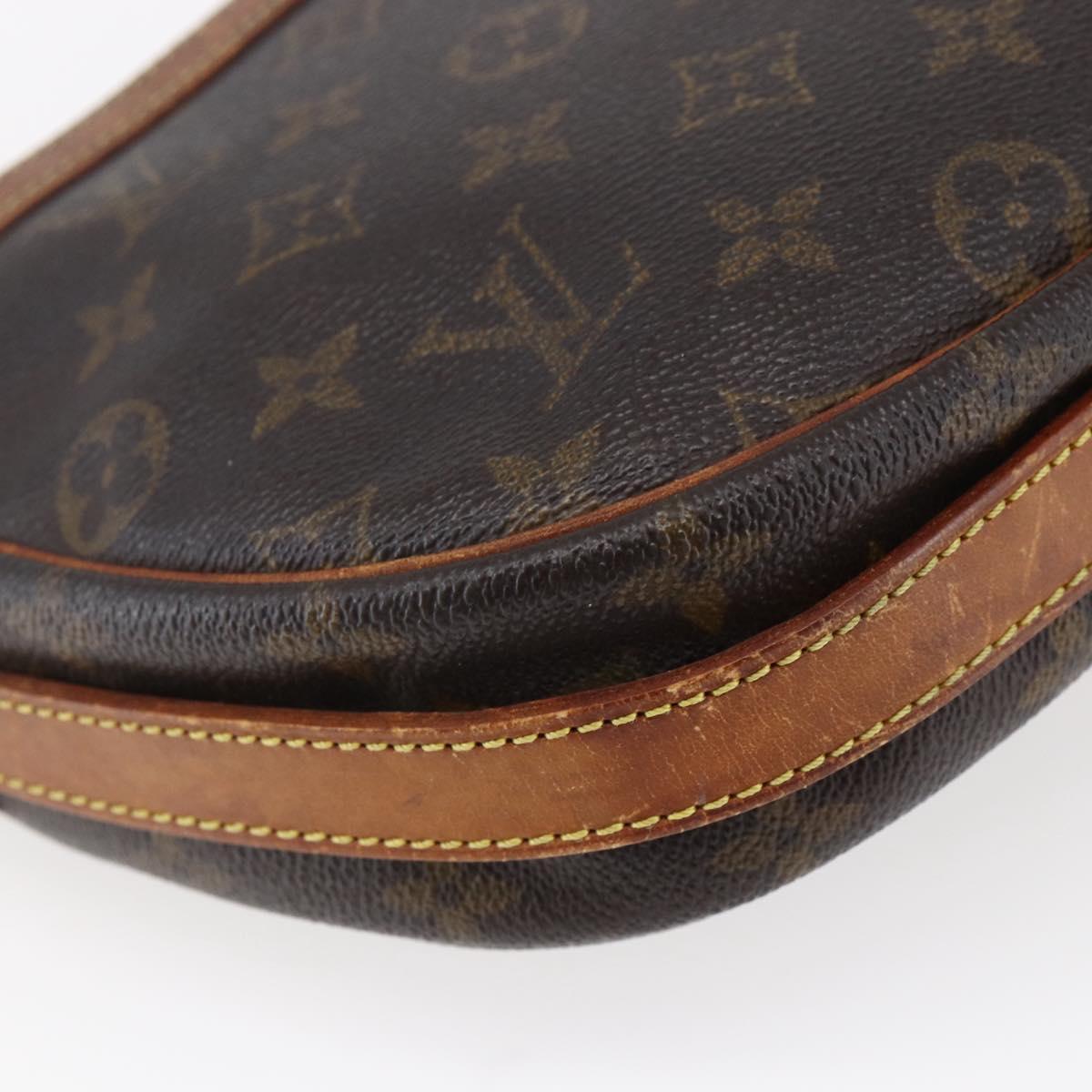 LOUIS VUITTON Monogram Jeune Fille GM Shoulder Bag M51225 LV Auth 147311