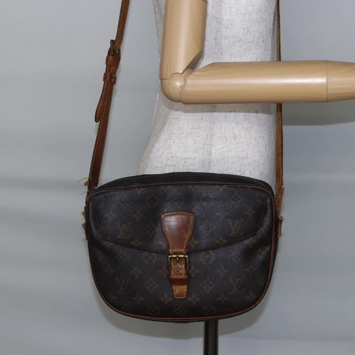 LOUIS VUITTON Monogram Jeune Fille GM Shoulder Bag M51225 LV Auth 147311