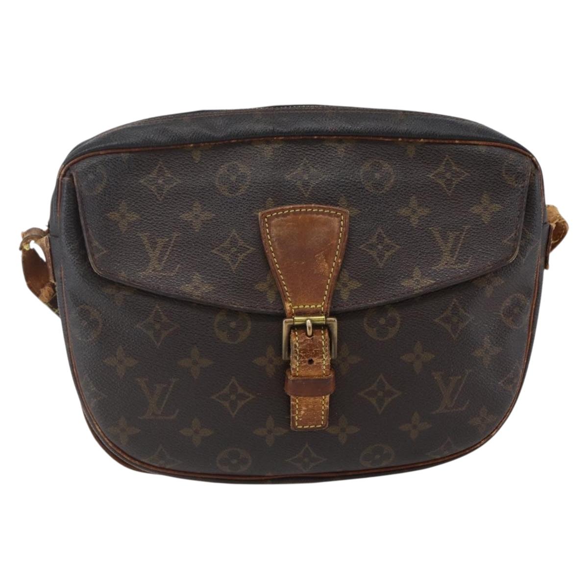 LOUIS VUITTON Monogram Jeune Fille GM Shoulder Bag M51225 LV Auth 147311