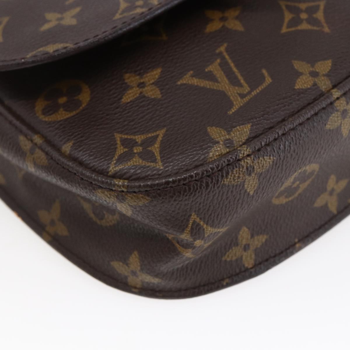 LOUIS VUITTON Monogram Saint Cloud MM Shoulder Bag M51243 LV Auth 147313