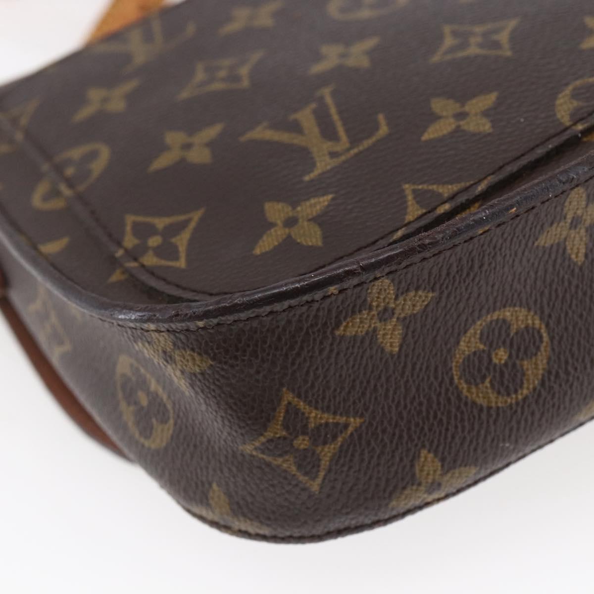 LOUIS VUITTON Monogram Saint Cloud MM Shoulder Bag M51243 LV Auth 147313