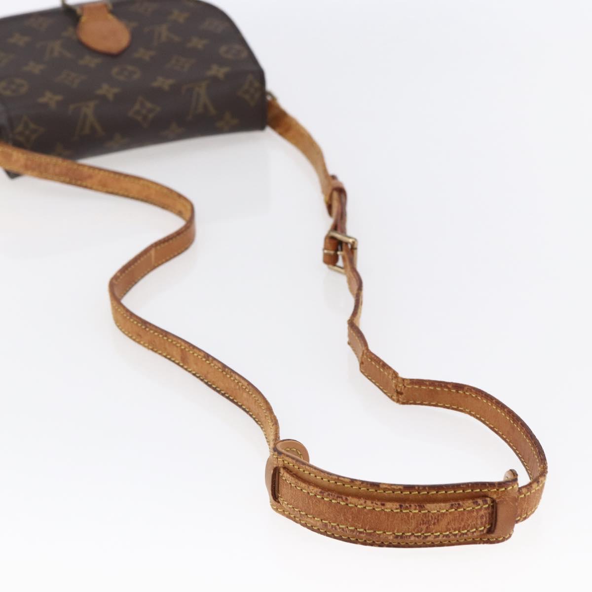 LOUIS VUITTON Monogram Saint Cloud MM Shoulder Bag M51243 LV Auth 147313