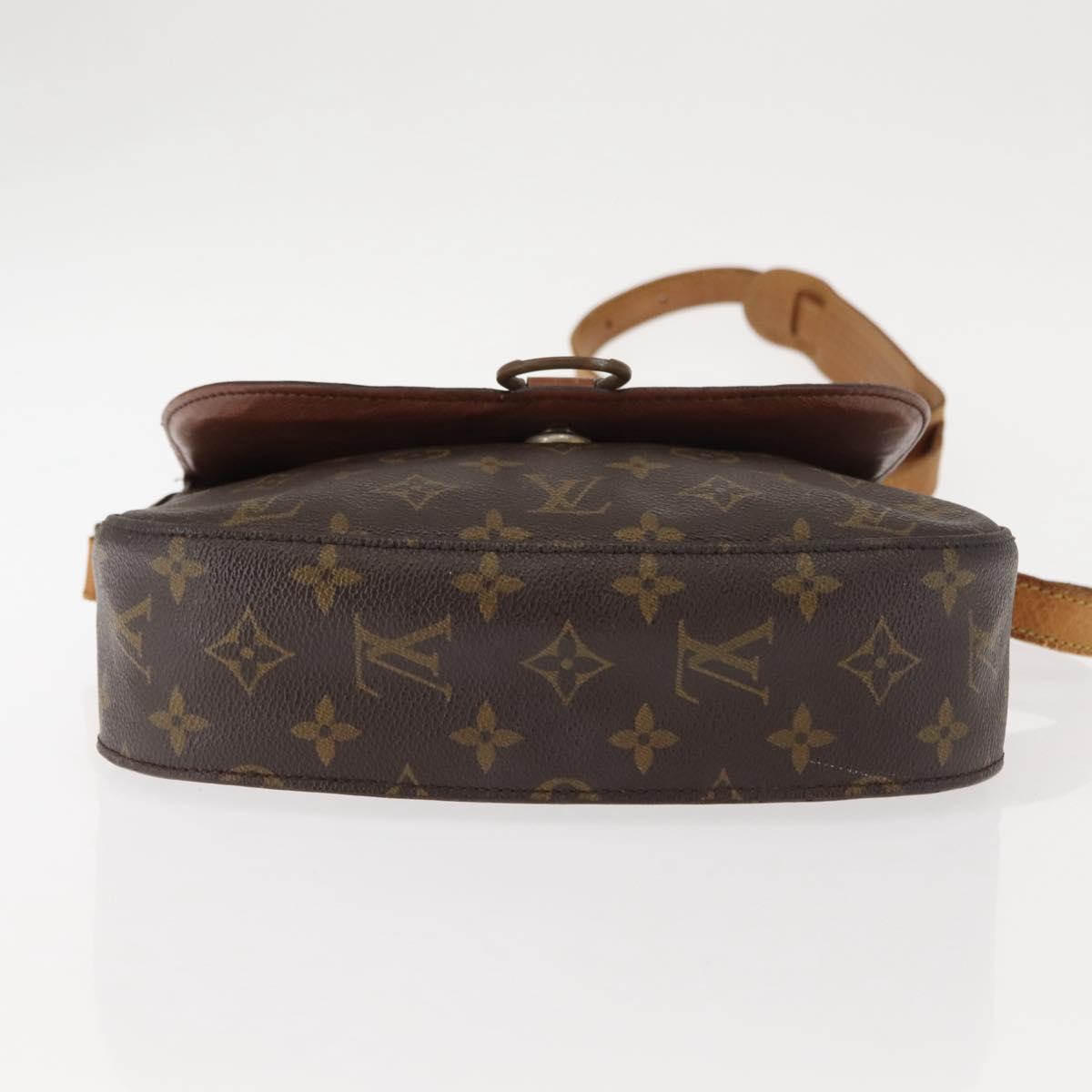 LOUIS VUITTON Monogram Saint Cloud GM Shoulder Bag M51242 LV Auth 147315