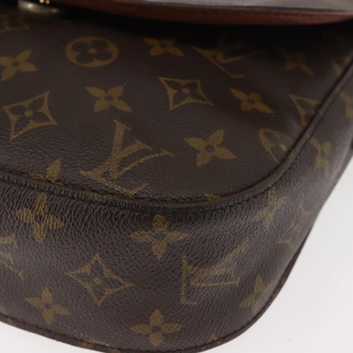 LOUIS VUITTON Monogram Saint Cloud GM Shoulder Bag M51242 LV Auth 147315