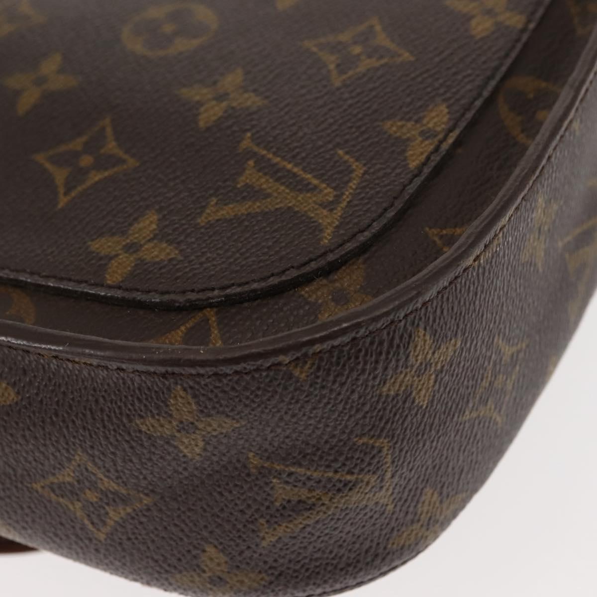 LOUIS VUITTON Monogram Saint Cloud GM Shoulder Bag M51242 LV Auth 147315
