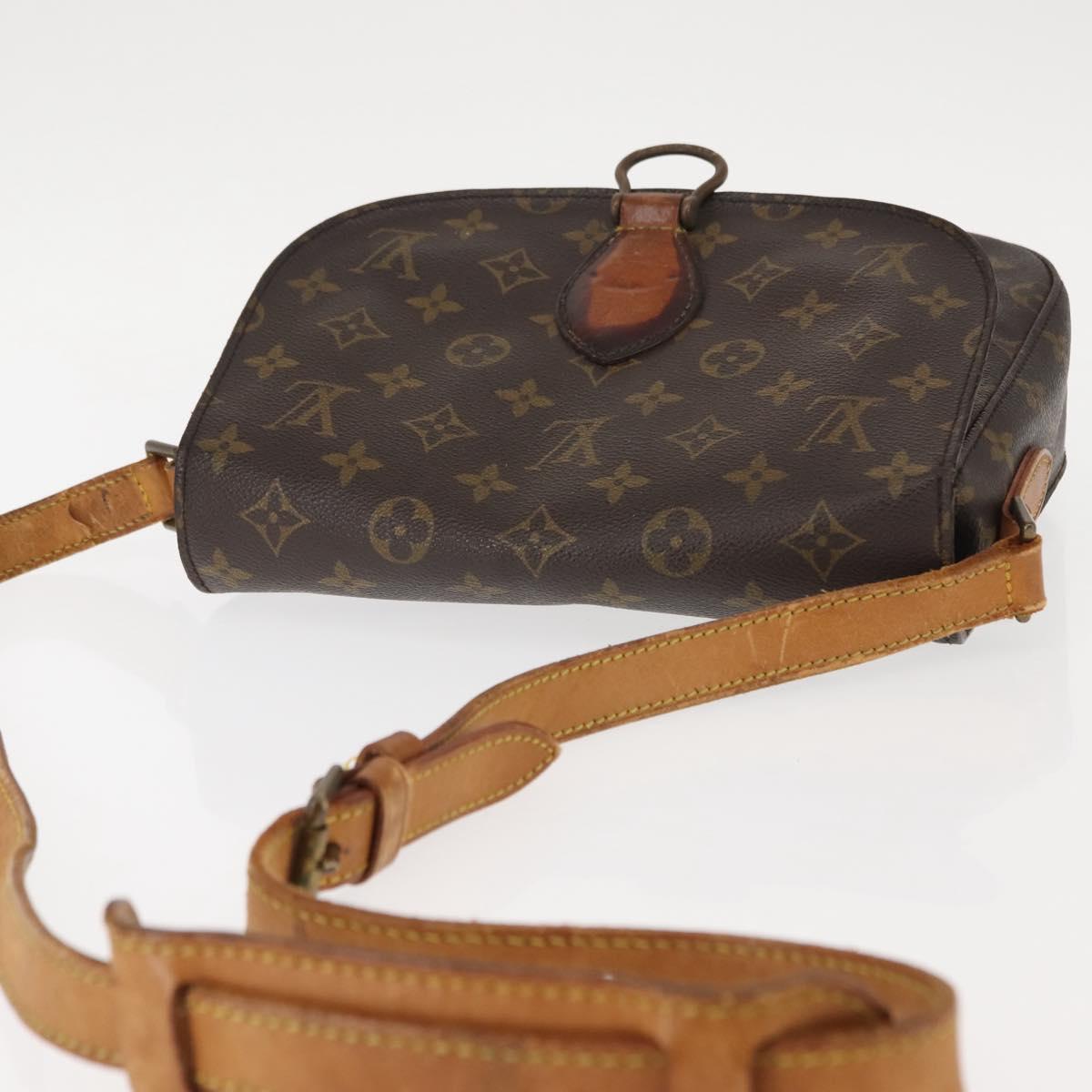 LOUIS VUITTON Monogram Saint Cloud GM Shoulder Bag M51242 LV Auth 147315