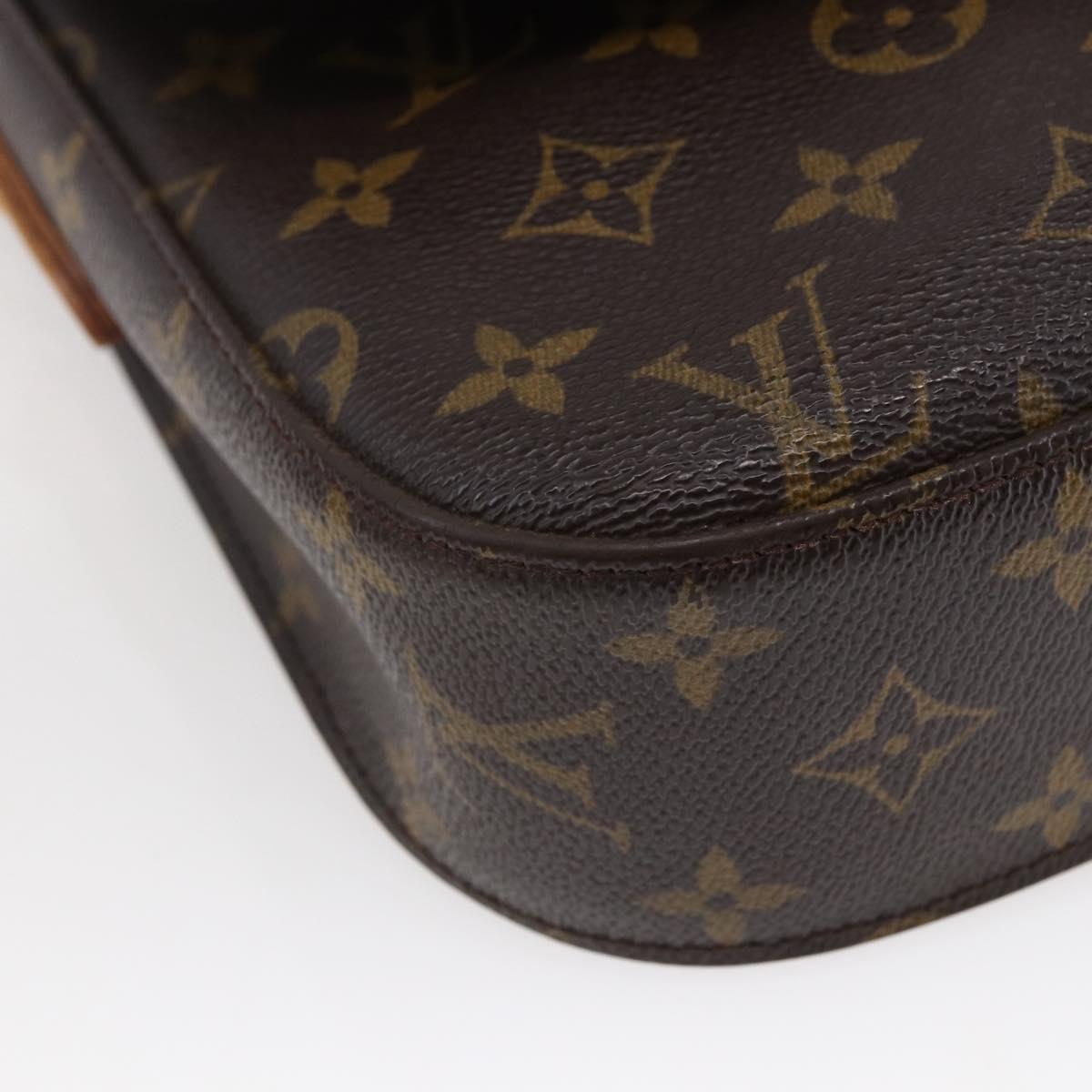 LOUIS VUITTON Monogram Saint Cloud GM Shoulder Bag M51242 LV Auth 147316