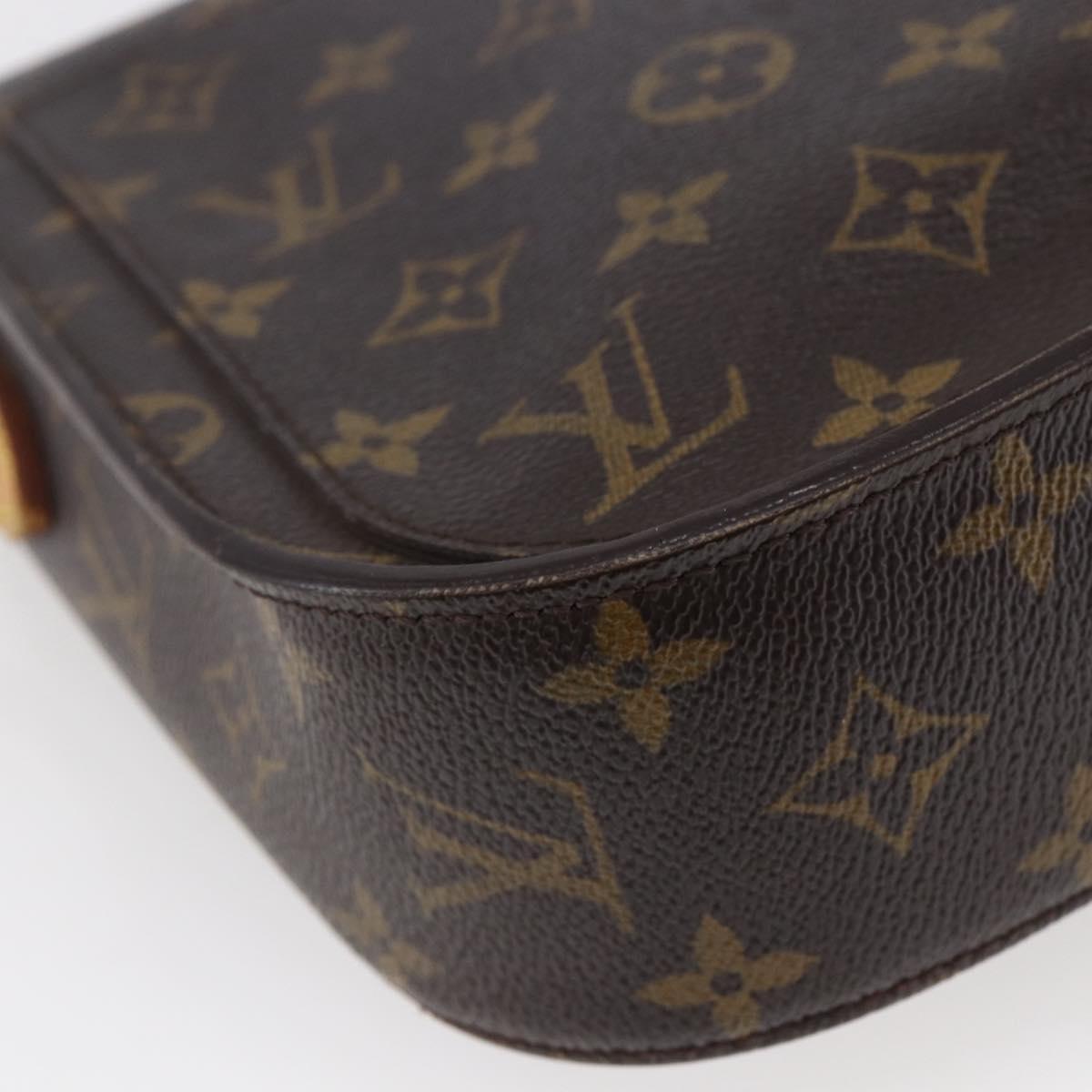 LOUIS VUITTON Monogram Saint Cloud GM Shoulder Bag M51242 LV Auth 147316