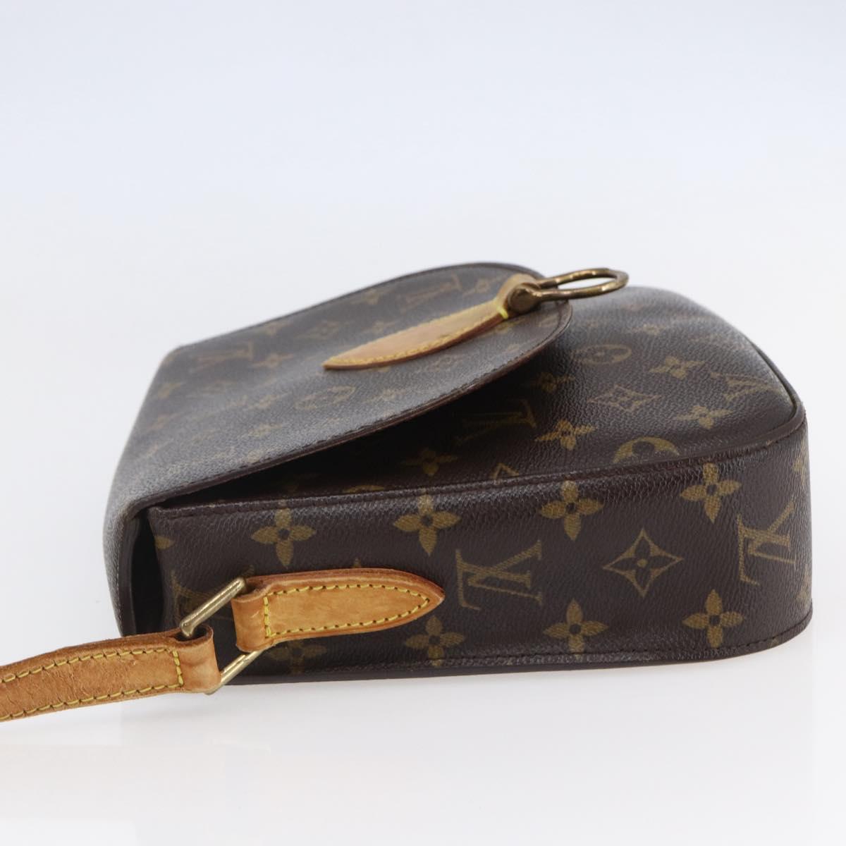 LOUIS VUITTON Monogram Saint Cloud GM Shoulder Bag M51242 LV Auth 147316