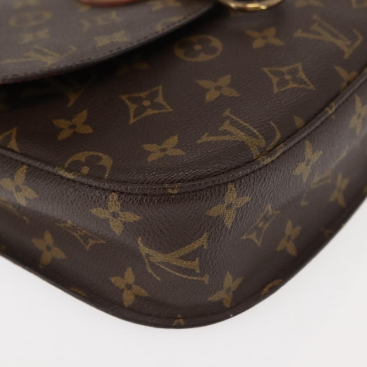 LOUIS VUITTON Monogram Saint Cloud GM Shoulder Bag M51242 LV Auth 147317