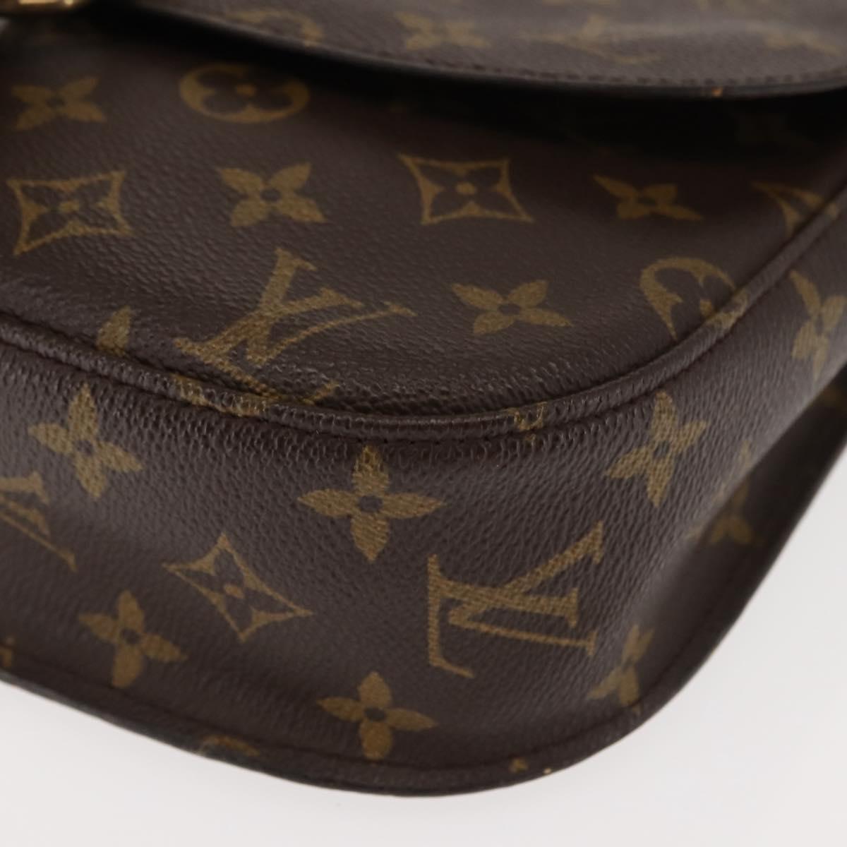LOUIS VUITTON Monogram Saint Cloud GM Shoulder Bag M51242 LV Auth 147317