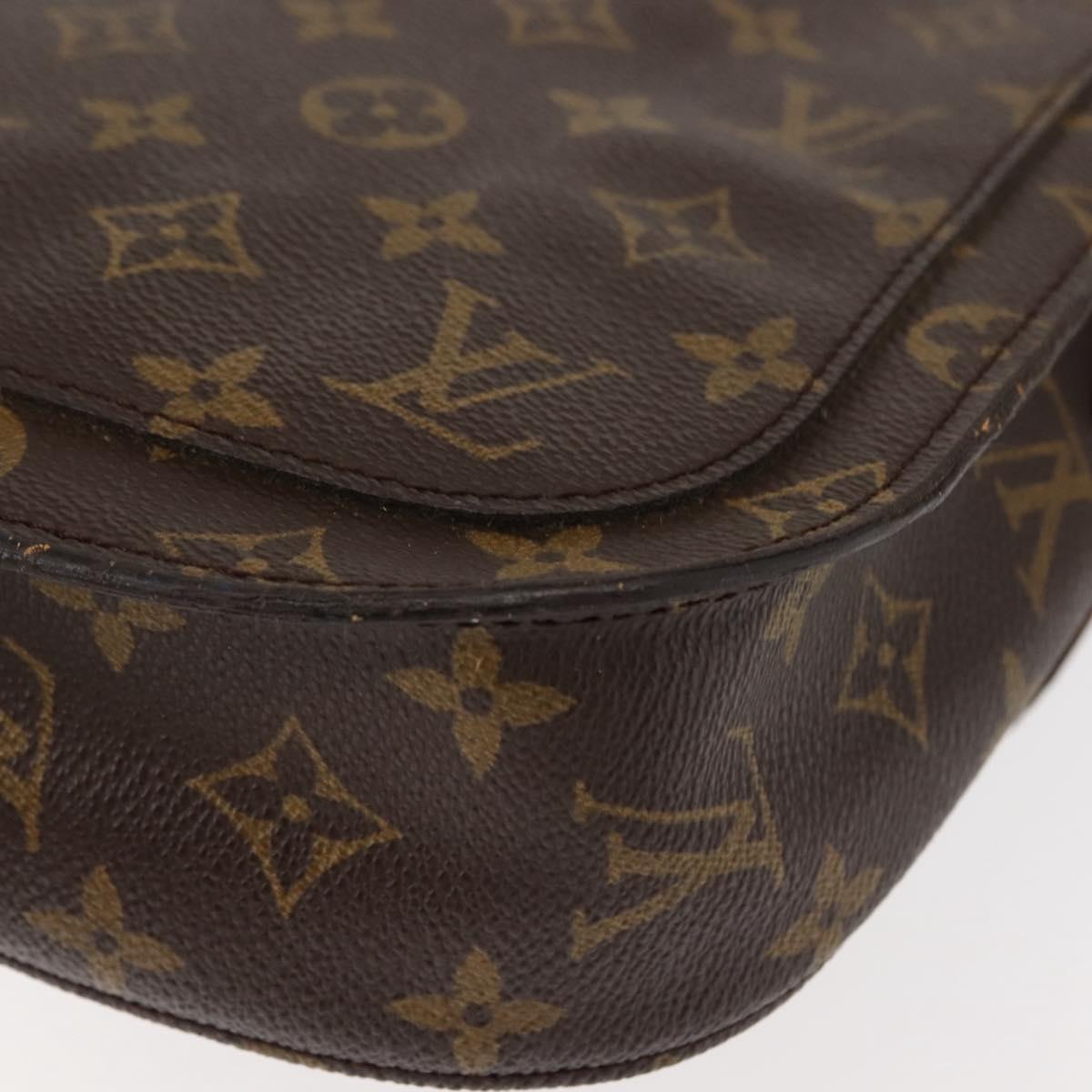 LOUIS VUITTON Monogram Saint Cloud GM Shoulder Bag M51242 LV Auth 147317