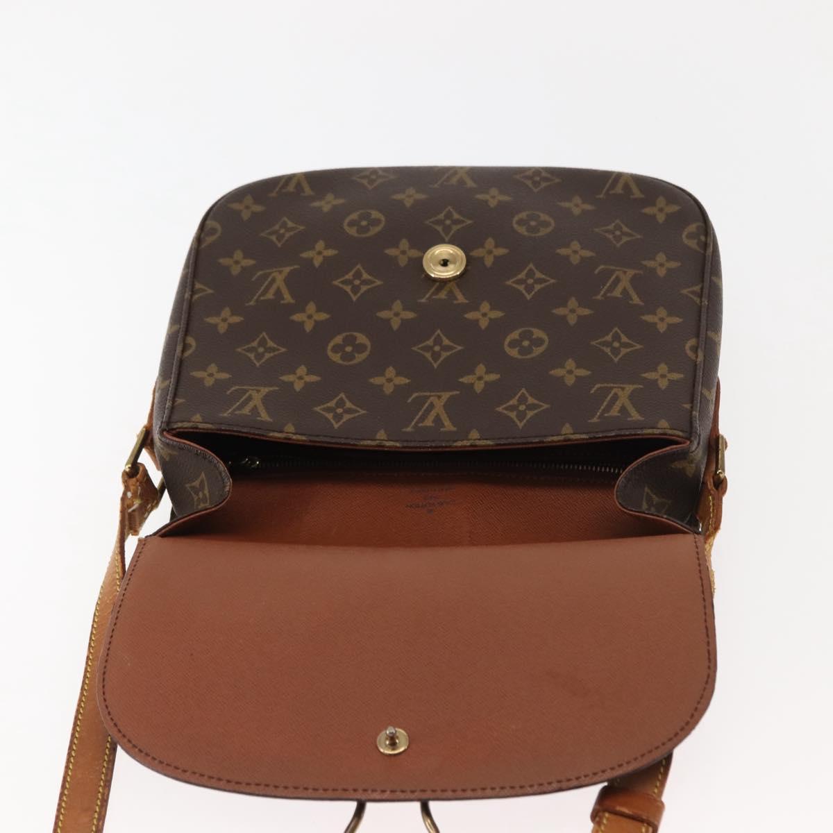 LOUIS VUITTON Monogram Saint Cloud GM Shoulder Bag M51242 LV Auth 147317