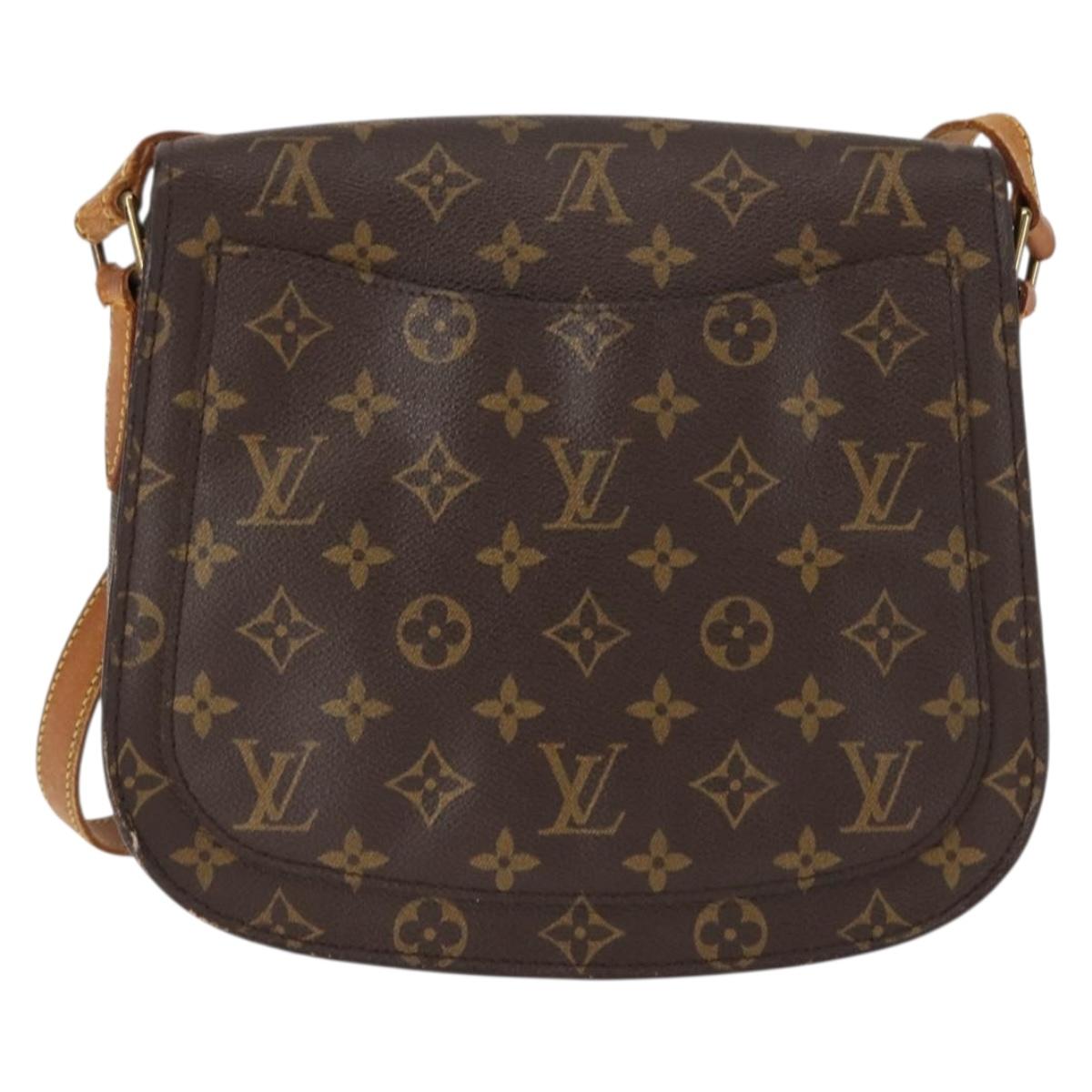 LOUIS VUITTON Monogram Saint Cloud GM Shoulder Bag M51242 LV Auth 147317