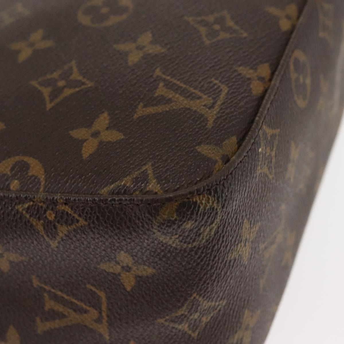 LOUIS VUITTON Monogram Looping MM Shoulder Bag M51146 LV Auth 147318