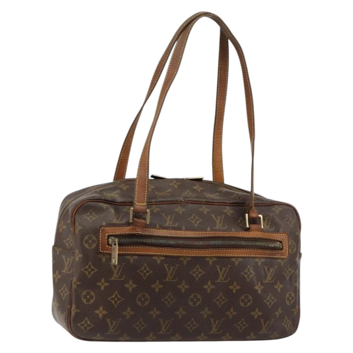 LOUIS VUITTON Monogram Cite GM Hand Bag M51181 LV Auth 147322