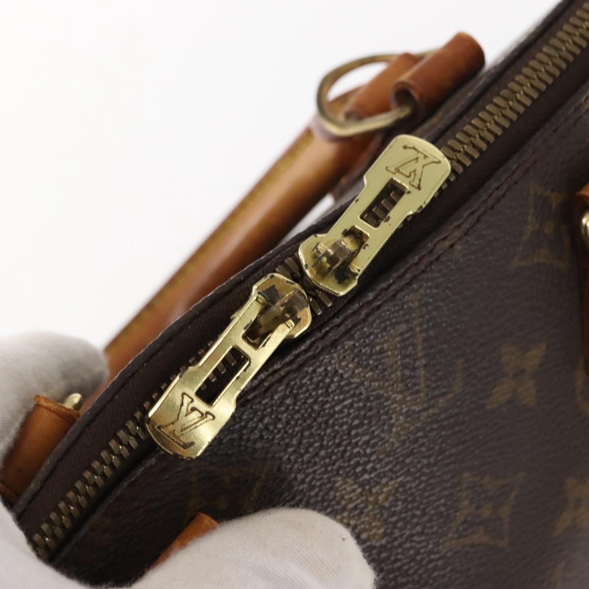 LOUIS VUITTON Monogram Alma Hand Bag M51130 LV Auth 147324