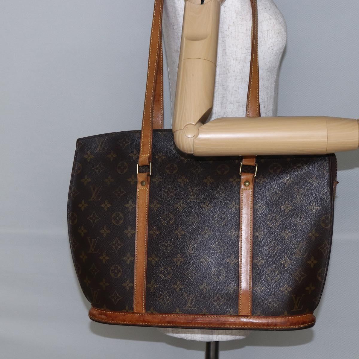 LOUIS VUITTON Monogram Babylone Tote Bag M51102 LV Auth 147328