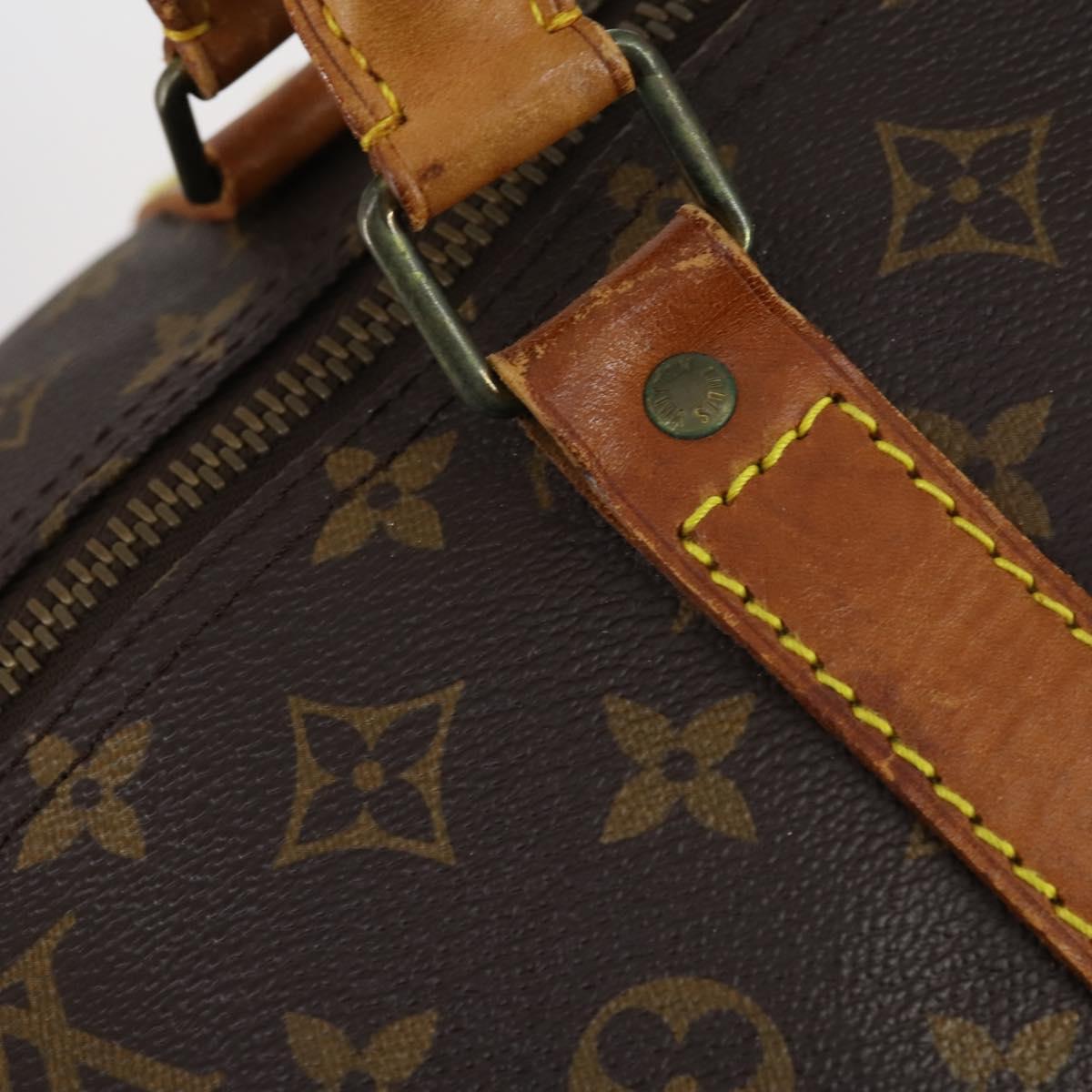 LOUIS VUITTON Monogram Keepall 60 Boston Bag M41422 LV Auth 147329